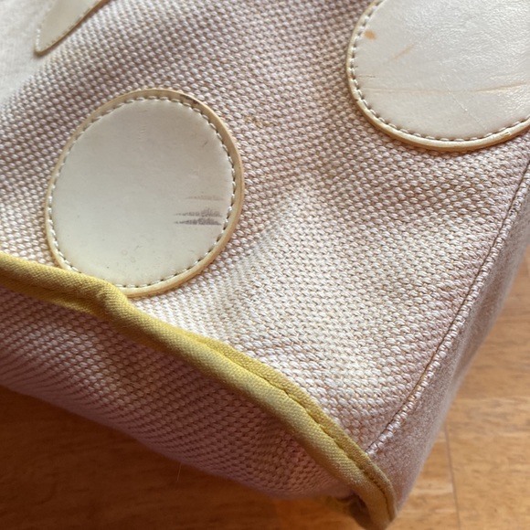 Fossil tote, 14x13x5”, canvas in pre-owned good condition with light spots - Picture 14 of 17